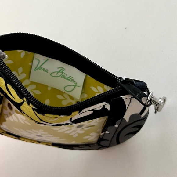 Vera Bradley BAROQUE Clip Zip ID Case Mini Wallet - Picture 2 of 3